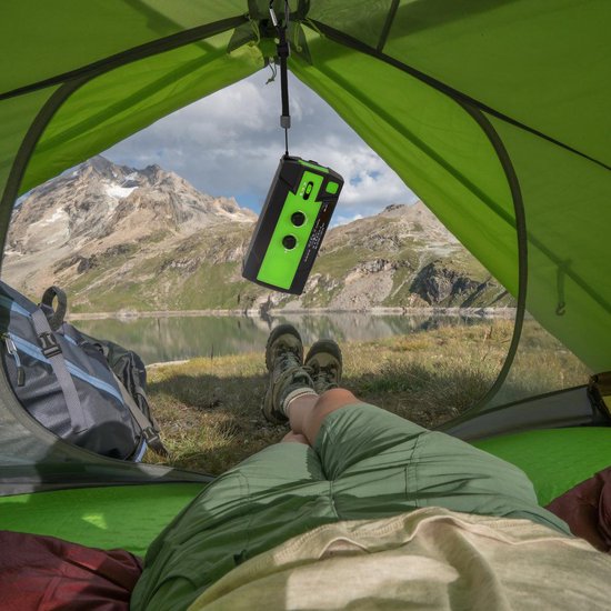 Radio solaire - Radio à manivelle 4000mAh - Dynamo solaire à manivelle, AM/FM/NOAA Radio météo portable - Avec lampe de poche - Alarme SOS - Chargeur de téléphone portable d'urgence