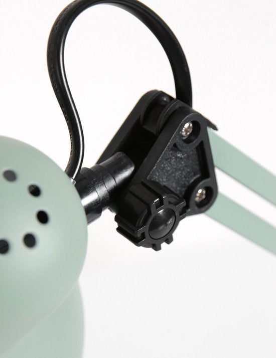 Lampe à poser Mexlite Study - vert - métal - 15 cm - douille E27 - 3456G