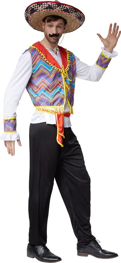 Dressforfun Juan - Costume mexicain - L - déguisement déguisement halloween déguisement fête déguisement carnaval déguisement fête déguisement carnaval - 302717