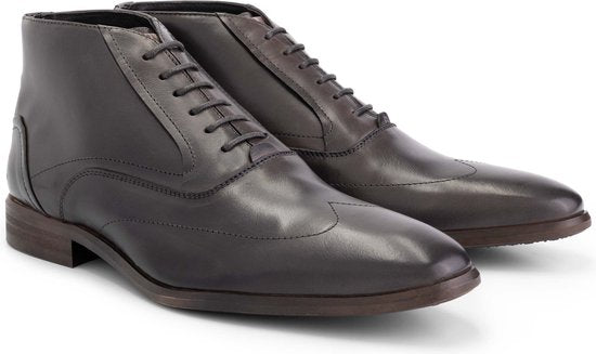 DenBroeck Gold St. Chaussures à lacets semi-top - Homme - Cuir - Marron foncé - Taille 42