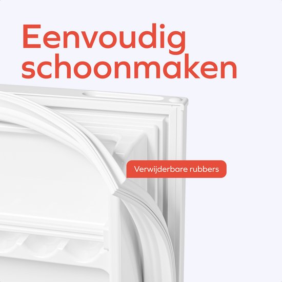 KitchenBrothers Réfrigérateur - 92L - Modèle de table - Glacière - Frigo - Pose libre - Blanc