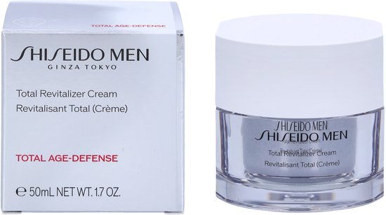 Shiseido Men Total Revitaliser Cream - Crème anti-âge vitalisante - 50 ml