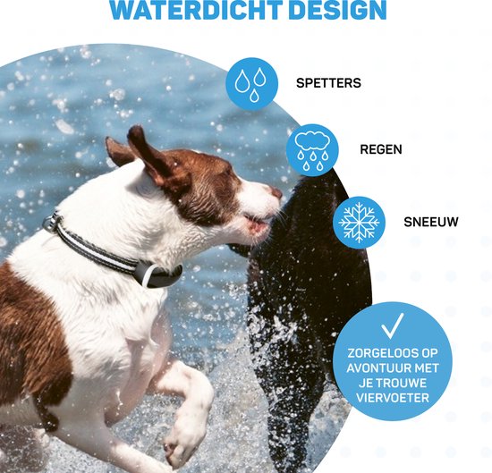 Collier anti-aboiement Pro avec LED - Collier d'éducation sans choc - Dispositif anti-aboiement pour petits et grands chiens - Étanche, rechargeable et lumineux - Vibration et audio