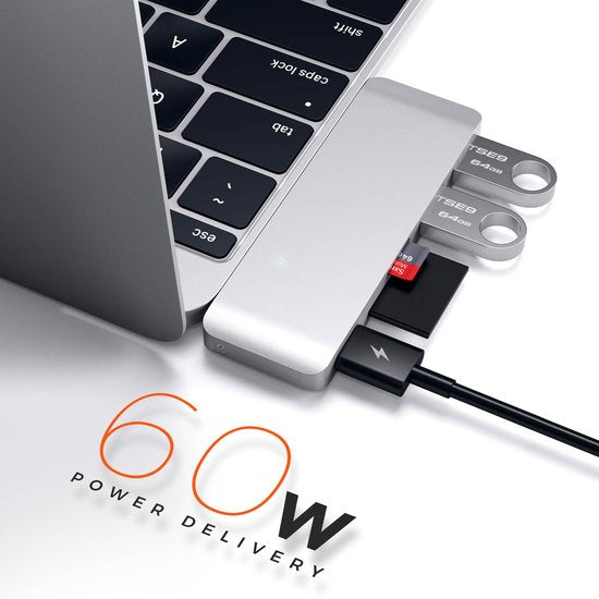 Hub USB Type-C - Satechi - Argent