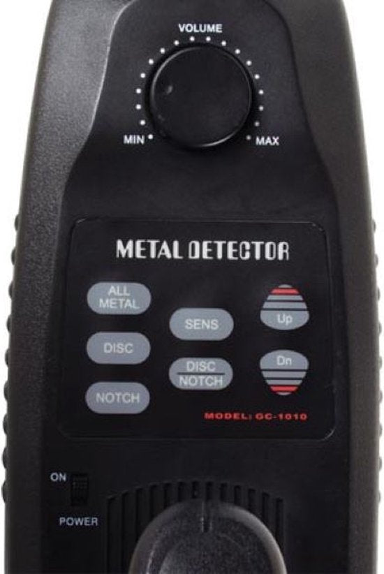 Velleman Détecteur de métaux, bobine de recherche étanche 20 cm, écran LCD, profondeur de recherche 15 cm