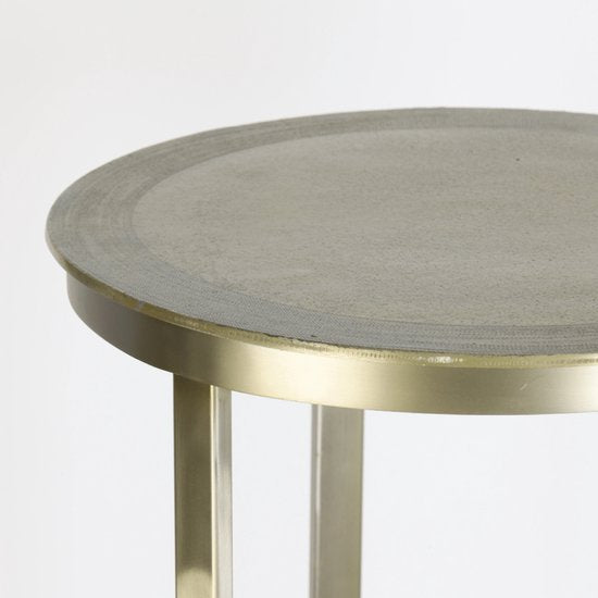 Light & Living Piédestal Retiro - Or - Ø40cm - Moderne