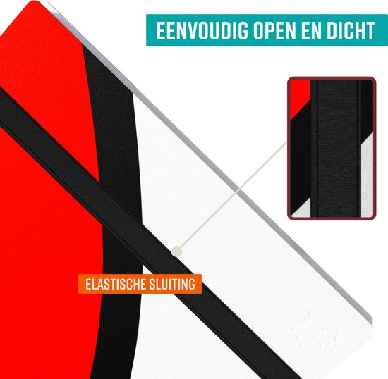 NAPI Collecting Folder 360 Cards - Pro Binder Folder for Cards - Trading Card Folder - 9 Pocket - Premium Card Binder - 20 Pages - A4 Size - Red