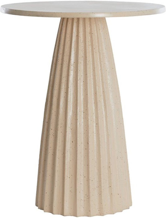 Light & Living Table d'appoint Veglia - Sable - Ø45cm - Moderne