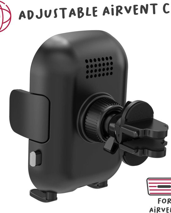 Celly MOUNTCHARGE15 Support de téléphone sans fil 15W BK
