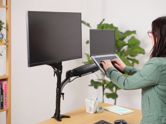 Trust Mara - Bras pour moniteur double - Moniteur et ordinateur portable