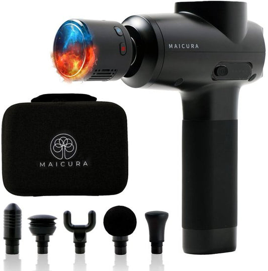 Maicura PRO GEN2 - Pistolet de massage - Professionnel - Appareil de massage - Pistolet de massage - Tête de massage chaud/froid