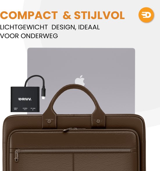 Drivv. Adaptateur USB C vers HDMI 3 en 1 - HDMI 4K 60hz - USB 3.0 - PDW 100w - Noir