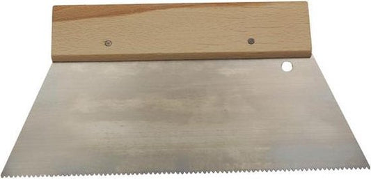 Peigne à colle Toolland, dents fines, 250 mm