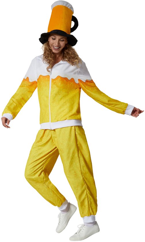 Dressforfun costume femme jogging Beer - L - Costume carnaval - Halloween - Dress up - Party wear - Carnaval wear - Party wear