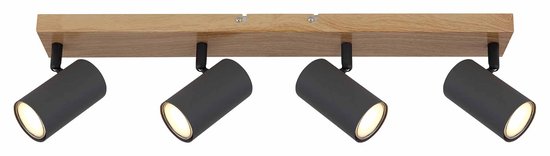 Globo spots Robby - naturel - métal - 57911-4G