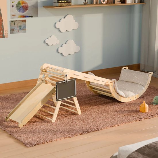 Triangle d'escalade Movario - Coussin inclus - 107x58cm - Large