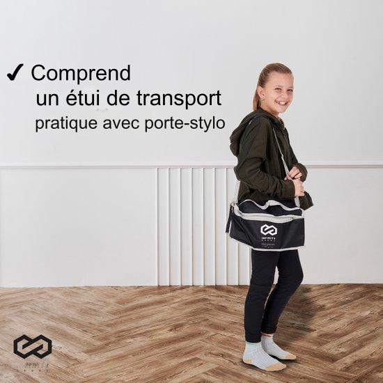 Infinity Goods Marqueurs professionnels à alcool 168 pièces - pointe double face - sac de rangement avec support