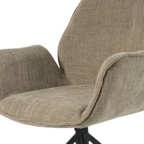 Chaise de salle à manger Lenny Taupe - Giga Furniture - Set of 2