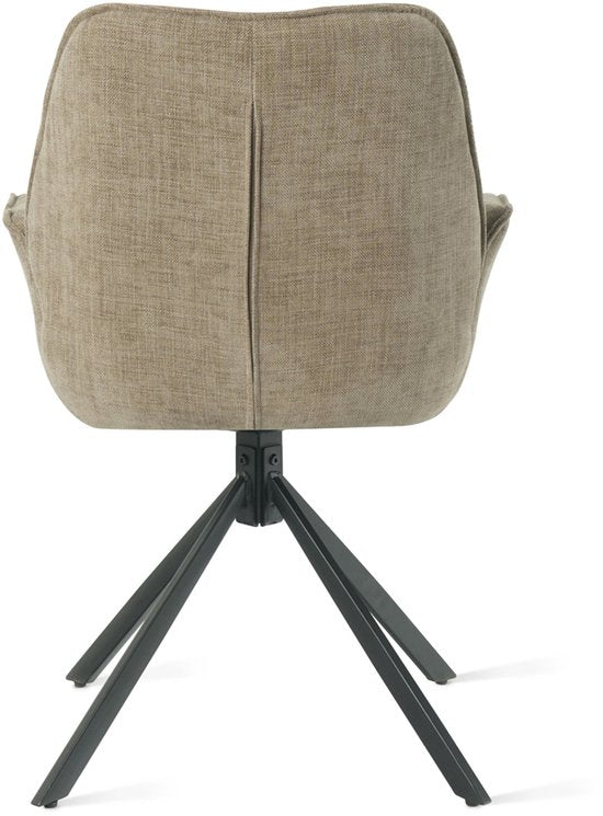 Chaise de salle à manger Lenny Taupe - Giga Furniture - Set of 2