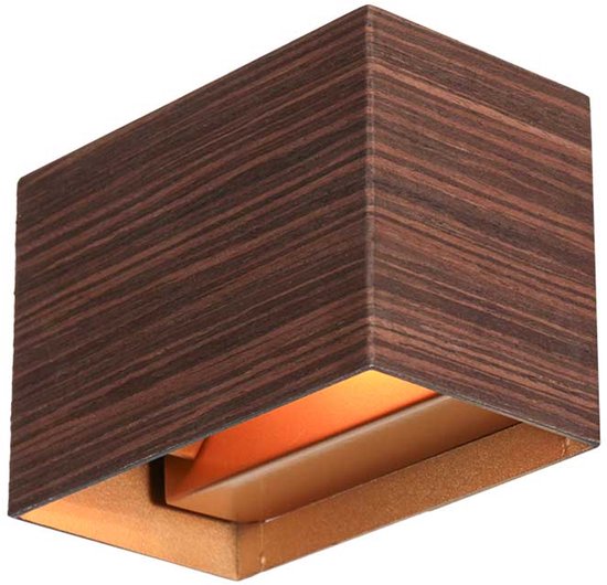 Steinhauer Applique Muro aspect bois - 3365E