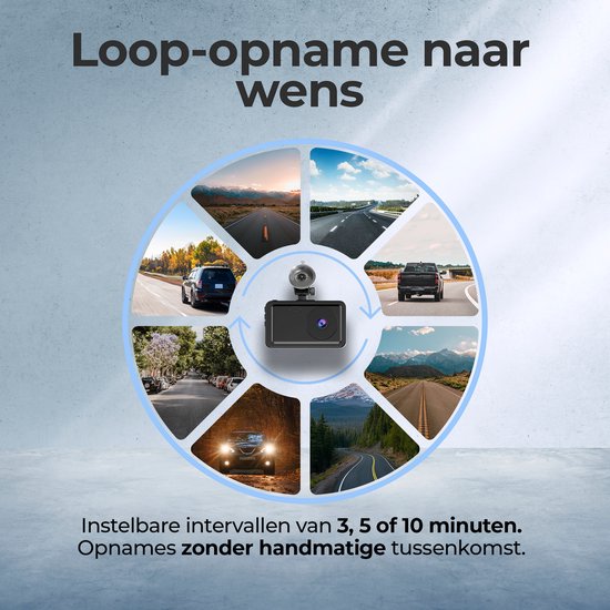 Denver Dashcam - Dashcam pour voiture - Full HD - Grand Angle 120° - Enregistrement en boucle - Capteur G - CCT1650