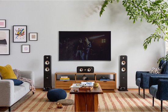 Polk Signature Elite ES55 - Enceinte colonne - 2 voies - graves puissants de 6,5" - Noir