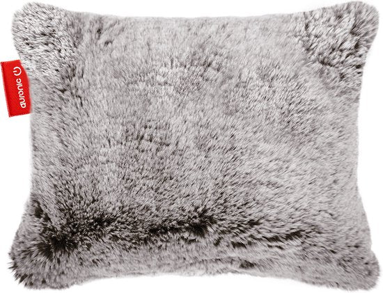 Auronic Heat Pillow - Teddy - 45x60 - Sans fil - Rechargeable - Oreiller électrique - Infrarouge - Gris