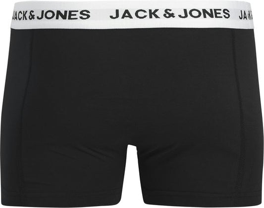 JACK&JONES - Taille L - JACSTEPH SOLID TRUNKS 12 PACK - Hommes - Caleçons