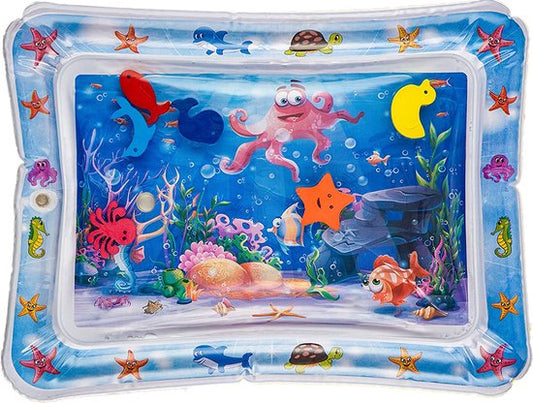 Frummel Water Playmat Baby - Matelas d'eau - Matelas de jeu - Gonflable - Jouets d'eau pour bébé - Cadeau de maternité - Octopus