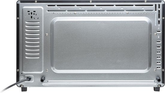 Inventum OV457B - Four à convection encastrable - Plateau tournant - 45 litres - 2000 watts - 6 programmes - Noir