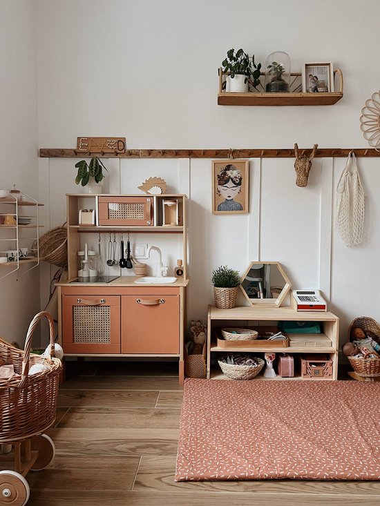 Astigarraga Armoire ouverte - avec étagère - pin PEFC - 71x36cm