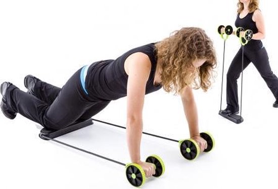 Appareil de fitness multifonctions - Noir - Genouillère confortable et antidérapante