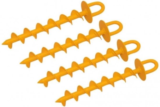 Roughneck Ground anchor 340Mm (Pack de 4 pièces)