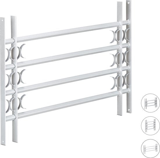Protection des fenêtres - 600 x 1000-1500 mm - extensible