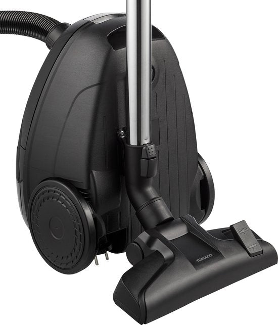 Tomado TVC2002B - Aspirateur avec sac - 2 litres - Filtre HEPA 12 - Léger - Noir