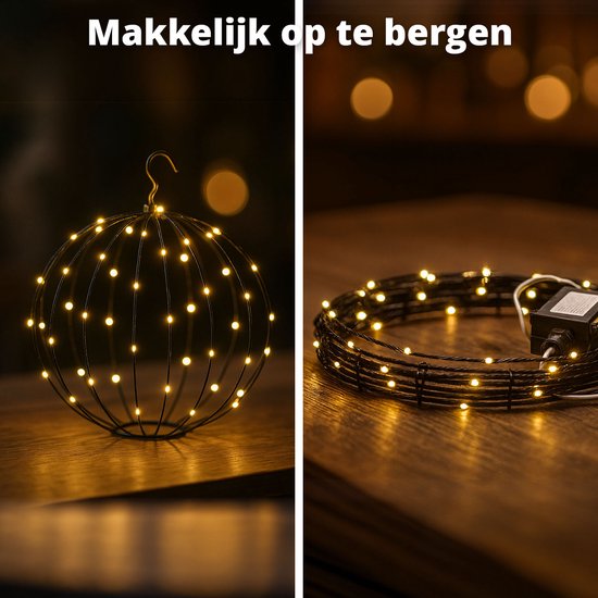 FlinQ Ampoule de Noël pour l'extérieur Ø50 CM - Ampoules de Noël LED pour le jardin - Ampoule de Noël - Ampoules de Noël pour le jardin - Figures de Noël - Lumières de Noël