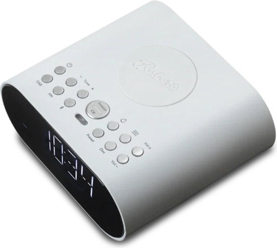 Roberts Radio Ortus DAB Charge Clock Analogue & digital White