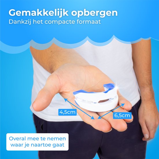 Orthèse anti-ronflement - DreamCare - Réglable - eBook inclus - Snore Brace