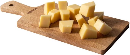Boska Serving Board Geneva S - Avec poignée - Bois de hêtre européen - Marron - Planche à boire - 27.5 cm