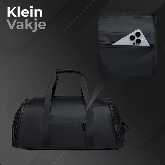 Sac de sport - Sac de sport pour homme - Sac de week-end pour homme - Sac de sport avec compartiment pour chaussures - Sac Duffel - Sac de fitness