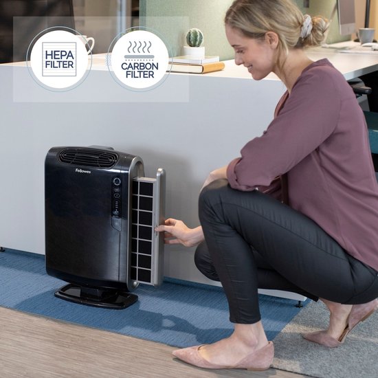 Purificateur d'air Fellowes AeraMax 190 - jusqu'à 28m2 - avec filtre HEPA