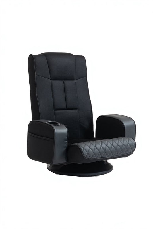 VDD Gaming - Chaise de jeu - Chaise de sol - Chaise de jeu noire - Chaise de sol réglable