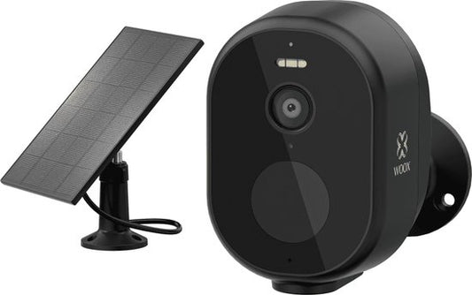Ensemble de caméras de sécurité sans fil WiFi intelligentes pour l'extérieur | WOOX R4252 - Noir