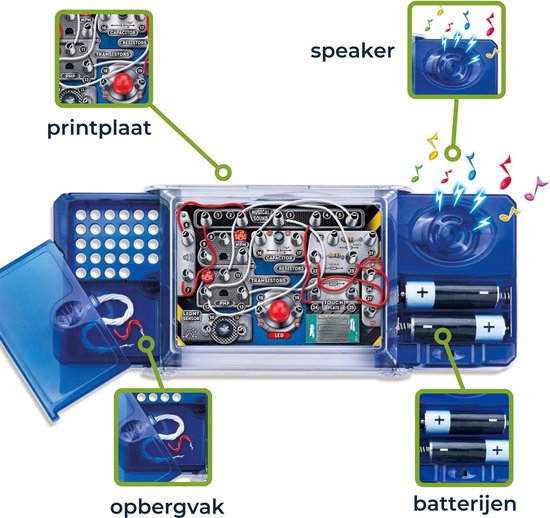 Velleman Kit de projets électroniques - 8 expériences - LED & musique