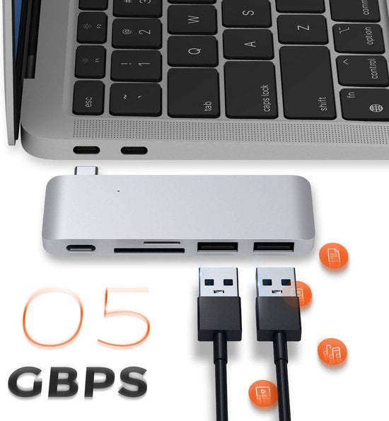 Hub USB Type-C - Satechi - Argent