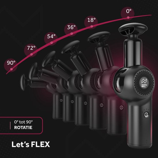 Pistolet de massage Northwall - Appareil de massage Northgun FLEX - Pistolet de massage professionnel