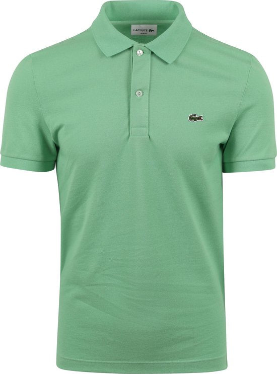 Lacoste - Polo Pique Mid Green - Slim-fit - Polo Homme Taille 4XL