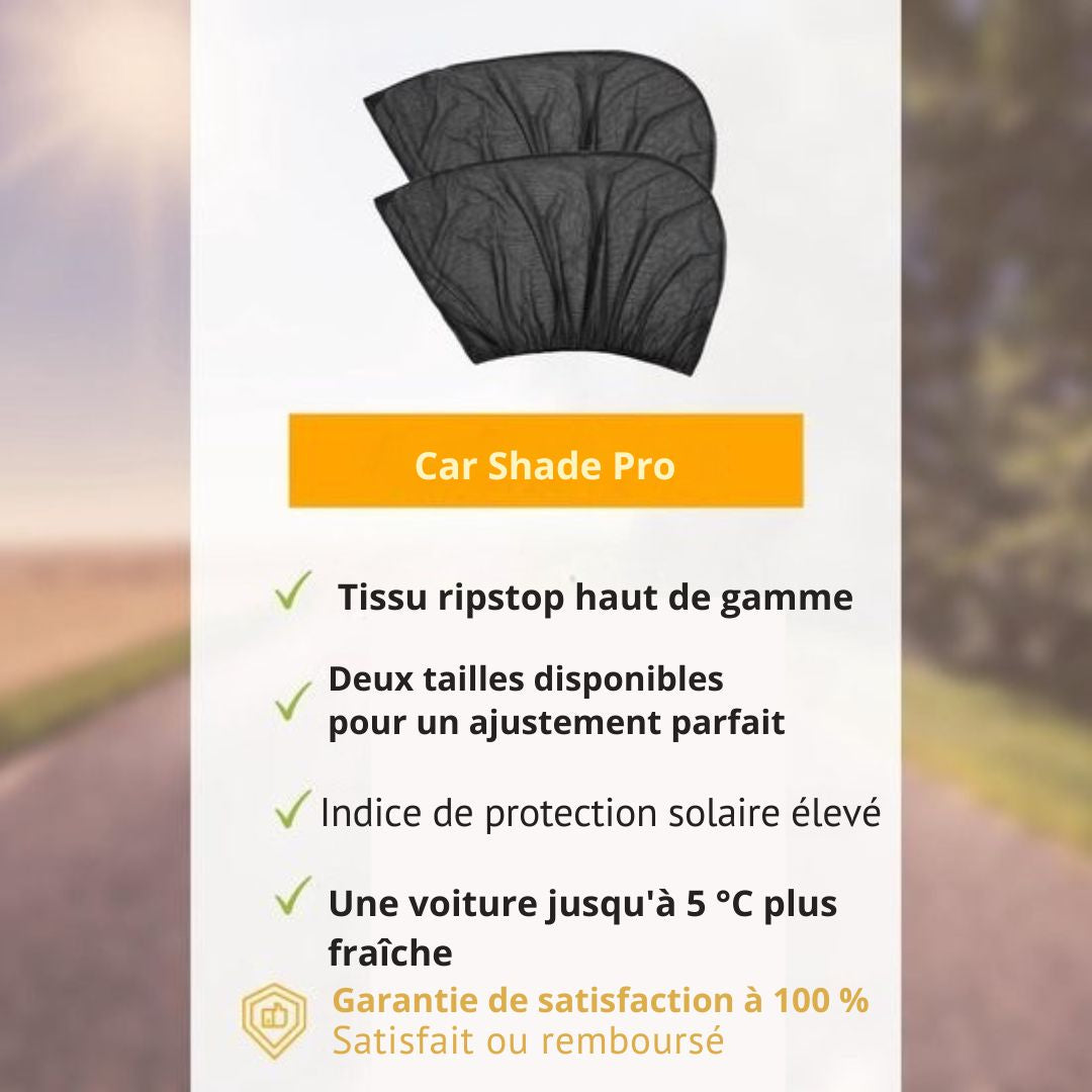 Pare-soleil pour fenêtre latérale voiture bébé -Urban State - Universel - Protection UV - Taille M - Noir