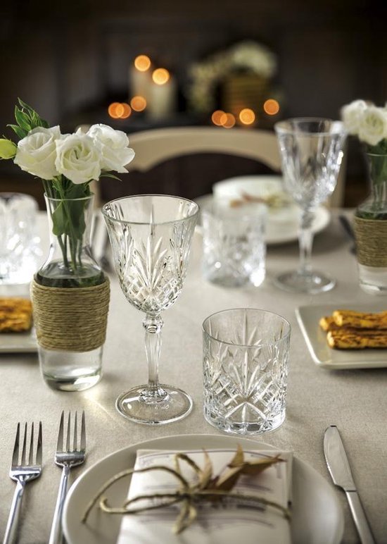 RCR Melodia Verres à pied - 310 ml - 6 pièces