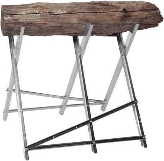 ERRO Chevalet de sciage | tréteau | 150kg | 79 x 80 cm | pour grumes ø30cm